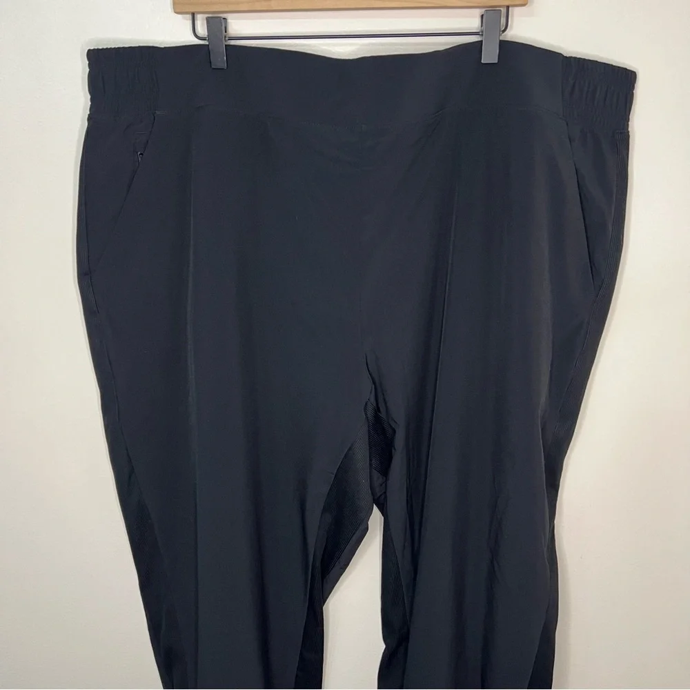 Athleta Brooklyn Lined Jogger Black Women's Size 26 Athletic Athleisure Casual